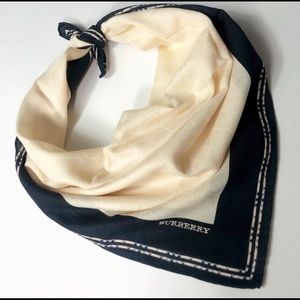 Vintage Burberry Mini scarf-handkerchief